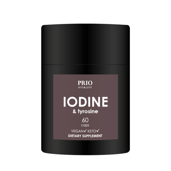 Prio Vitality Scandinavia AB Iodine & Tyrosine 60 kapslar