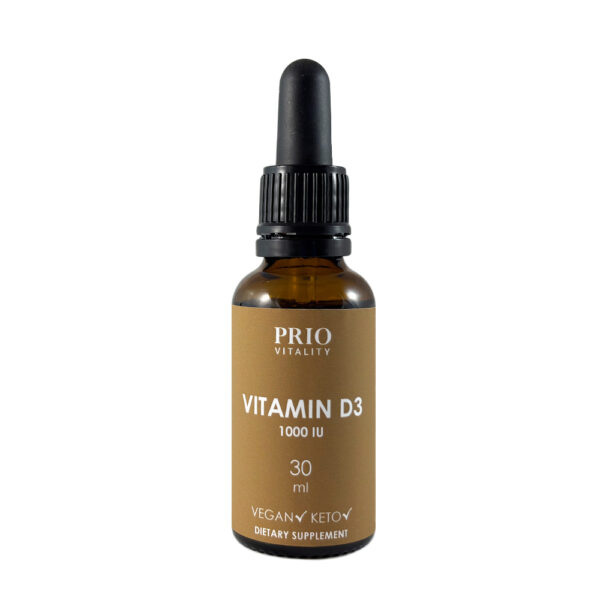 Prio Vitality Scandinavia AB Vitamin D3 1000 IU 30 ml
