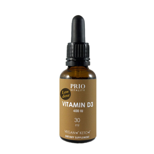 Prio Vitality Scandinavia AB Vitamin D3 400 IU 30 ml