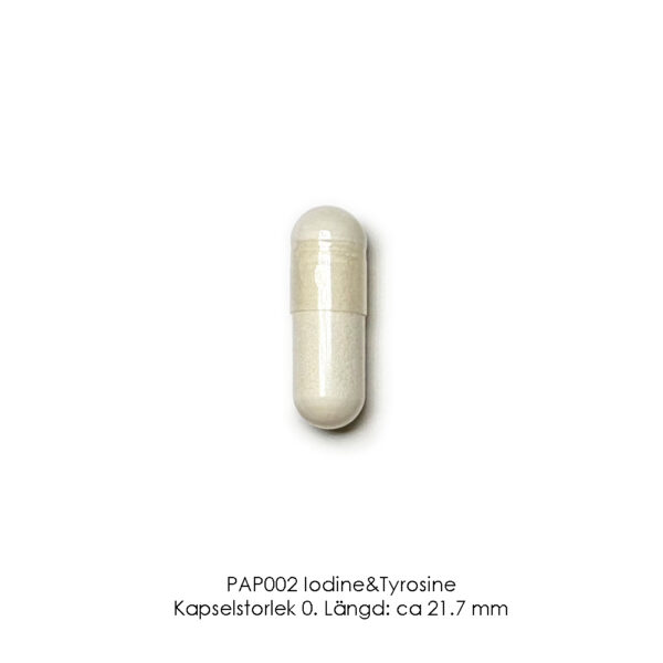 Prio Vitality Scandinavia AB Iodine & Tyrosine 60 kapslar 2