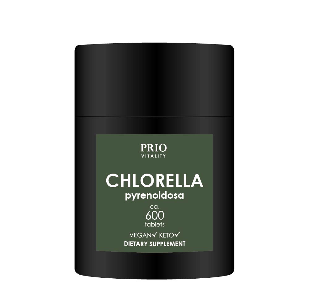 Prio Vitality Scandinavia AB Chlorella pyrenoidosa 600 tablett