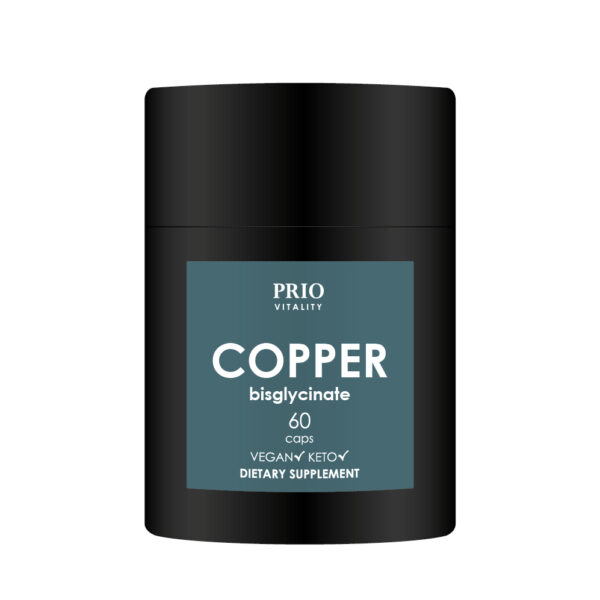 Prio Vitality Scandinavia AB Copper 60 kapslar