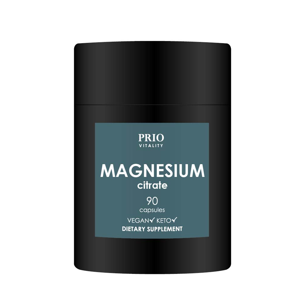 Prio Vitality Scandinavia AB Magnesium citrate 90 kapslar