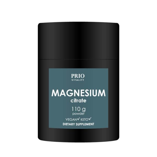 Prio Vitality Scandinavia AB Magnesium citrate 110 tesked