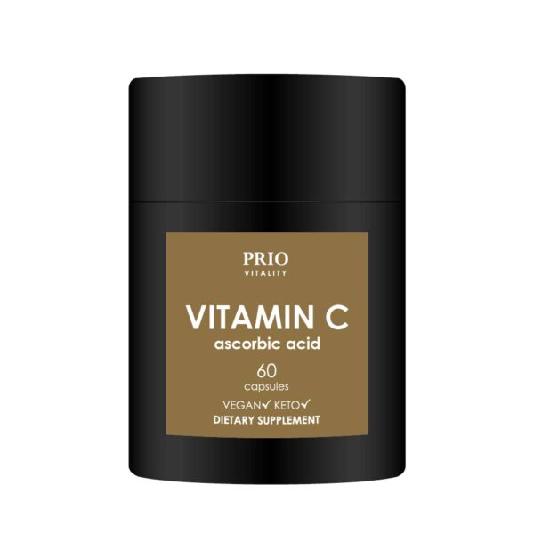 Prio Vitality Scandinavia AB Vitamin C 60 kapslar